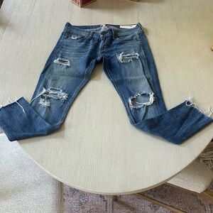 rag & bone women’s Dre Capri Jeans